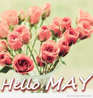 Hello to May flowers wallpaper