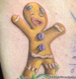 gingy tattoo gingy tattoo shrek gingy tattoos tattoo designs tattoo ...