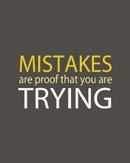 Make Mistakes