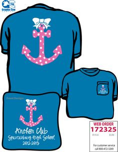 Shirts, Anchors Obsession, T Shirts Ideas, Anchors Design, Sorority ...