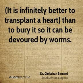 Dr Christiaan Barnard Quotes