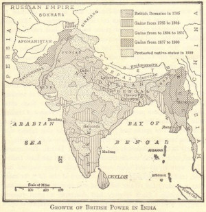 Imperialism on the Indian subcontinent: British control of India, the ...