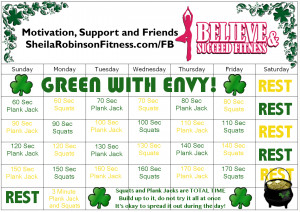 Monthly Workout Challenges Monthly fitness challenge