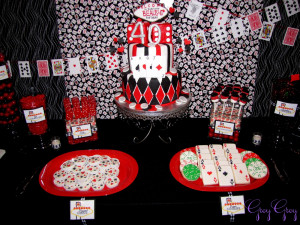 My Parties} Casino 40th Birthday Party!