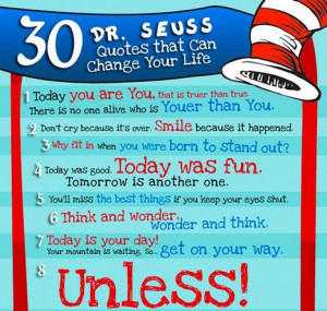 30 Dr. Seuss Quotes That Can Change Your Life [infographic ...