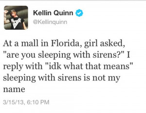 follow back follow followers Kellin Quinn sleeping with sirens sws ...