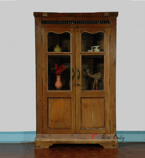 antique furniture wooden furniture showcase furniture with mirror