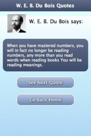 View bigger - W. E. B. Du Bois Quotes for Android screenshot