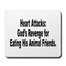 Animal Rights Anti-Hunting Humor Mousepad for