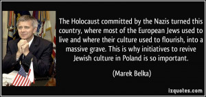 The Holocaust committed by the Nazis turned this country, where most ...