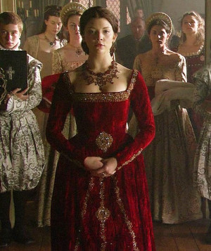 Natalie Dormer as Anne Boleyn in 