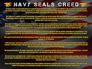 Navy Seals Creed Poster (V6)
