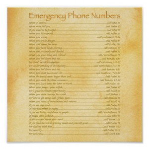Emergency Phone Numbers