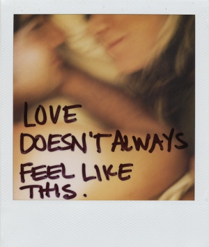 girls and boys, love, polaroid, quote, quotes, text