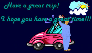 hope you have a good trip category travel