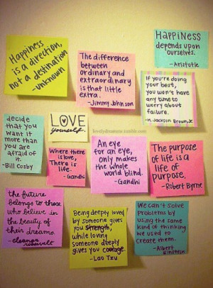 ... Quotes Wall, Quotes Boards, Happy, Motivation Quotes, Sticky Note
