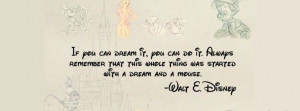 Walt Disney Quote Facebook Covers