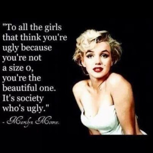 Marilyn Monroe is like my idol