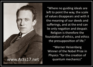 Werner Heisenberg on Religion