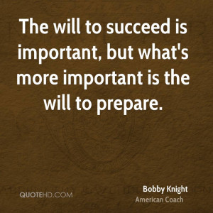 Bobby Knight Motivational Quotes