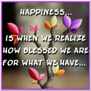 feeling blessed that hubby is happy and I have a wonderful family and ...