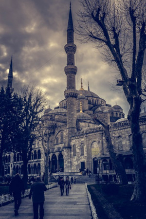 Sultan Ahmed Mosque (Blue Mosque) in Istanbul, TurkeyOriginally found ...