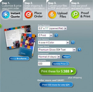 ... to get an instant all inclusive custom printing quote that takes into