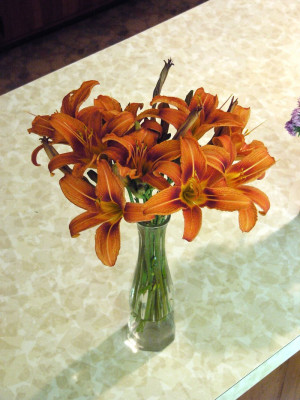 Tiger Lily Flower Bouquet