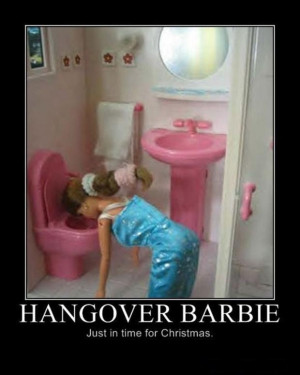 Hangover Barbie