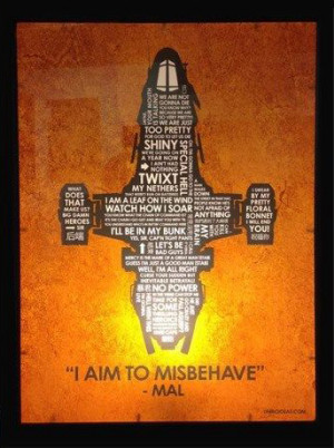 Summer Glau signed a Firefly quote lightbox for a charity at Portland ...