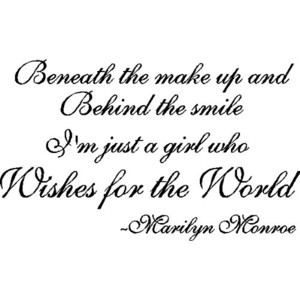 Marilyn Monroe Wall Quotes