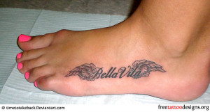 You will find more pictures of foot tattoos in our Foot Tattoo Gallery