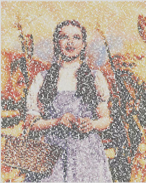 Dorothy Made Of Wizard Of Oz Quotes Mixed Media