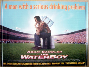 Waterboy Movie Original quad poster - film