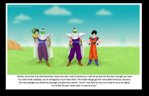 29. Happiness - Piccolo and Gohan by Roxi-art