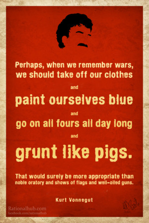 Kurt Vonnegut Quotes Cats Cradle Kurt vonnegut on war.. by