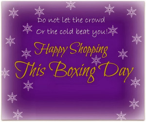 Happy Boxing Day 2014 Wishes Quotes Greetings Sale USA UK NYC