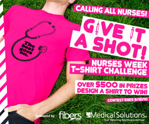 ... in the fun and design your own t-shirt to help celebrate Nurses Week