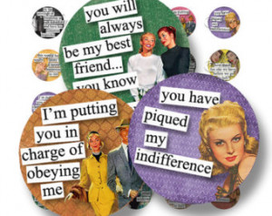 Retro Brazen Broads III Quotes 1 In ch Circle Digital Downloads ...