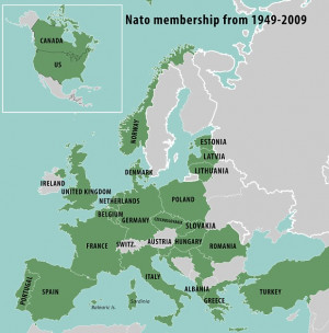 Nato Members Map