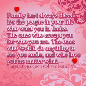 family isn't always blood