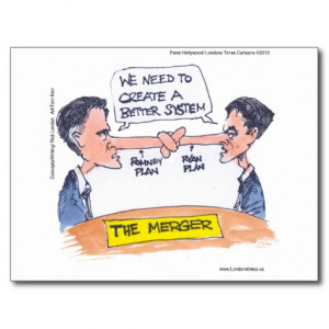 Romney Ryan Pinocchio Merger Funny Gifts Tees Post Cards From Zazzle