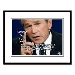 ... Bush: American President's War on Terror. Quote on Terrorism, Picture