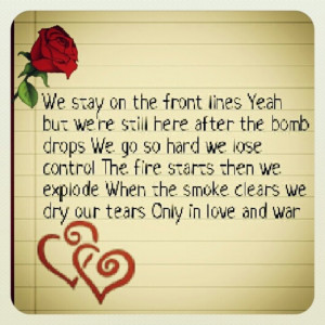 Love and war ~ tamar braxton
