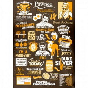 Parks and Recreation Quote Mashup T-Shirt