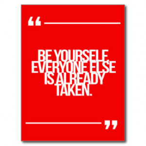 Inspirational and motivational quotes postcards