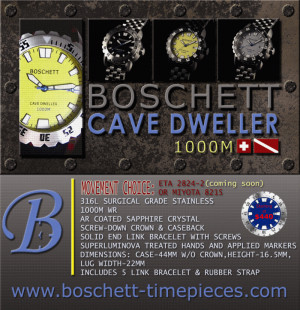 BOSCHETT Cave Dweller - DON'T MISS OUT THIS TIME!