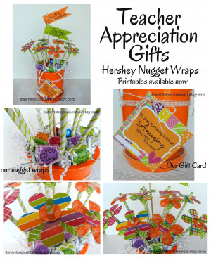 use our flags, Hershey Nugget Wraps and cards for a fabulous Teacher ...