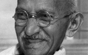 ... claims Gandhi held racist views against South African blacks Photo: AP
