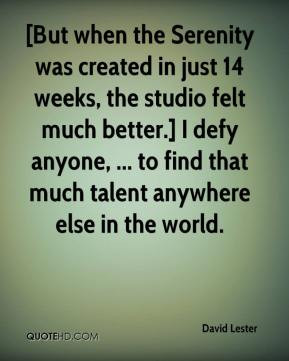 ... in just 14 weeks the studio felt much better i defy anyone to find
